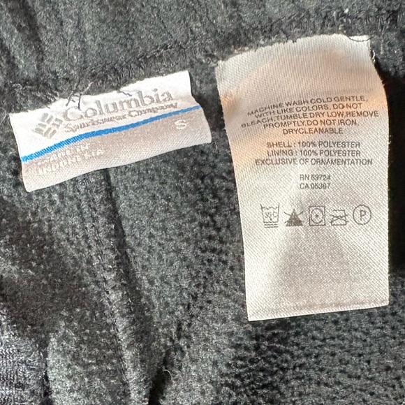 Columbia Women's Black Fleece Pants - Picture 4 of 4